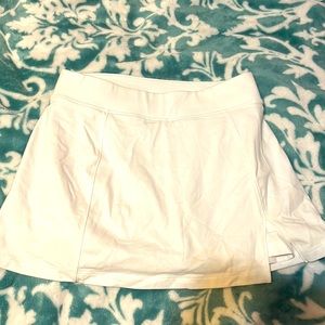 White skirt